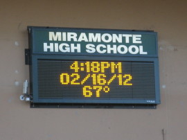 Miramonte HS Marquee 7