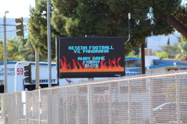 Reseda HS Marquee 8